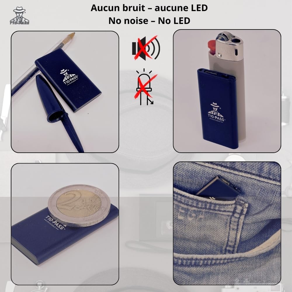 Micro Espion Ultra-Compact 16 Go, Détection Vocale & Longue Autonomie – Image 3